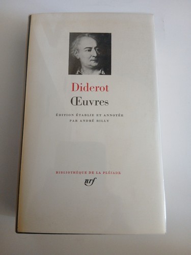 Pleiade diderot oeuvres - ,