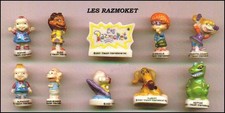 The Rugrats Rare Set 10 Mini