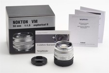 Voigtländer Nokton 1.5/50Mm ASPH. II VM M.C. Chrome Leica M
