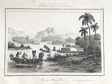 GRAVURE OCEANIE  PAPOUASIE