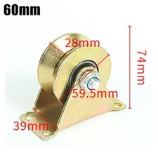 Poulie de câble lisse et