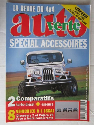 Auto verte 4x4 156 - , n°