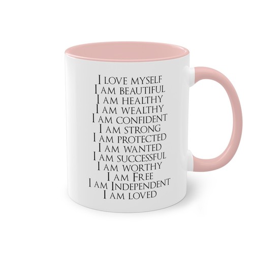 Affirmationen zweifarbige - affirmationen,
