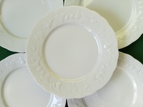 Assiettes plates 2cm - 6, 26,2cm