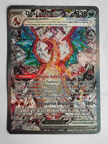 Carte pokemon dracaufeu - pokemon,
