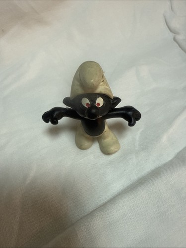 Figurine schtroumpf noir peyo - figurine,
