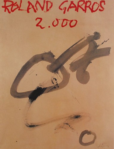Tapies antoni affiche - tapies,