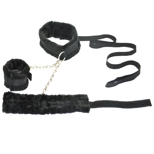 Laisse collier menottes - collier,