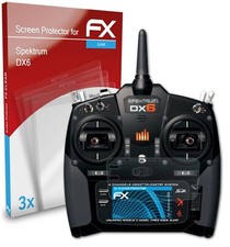 atFoliX 3x Film Protection d'écran pour Spektrum DX6 Protecteur d'écran clair