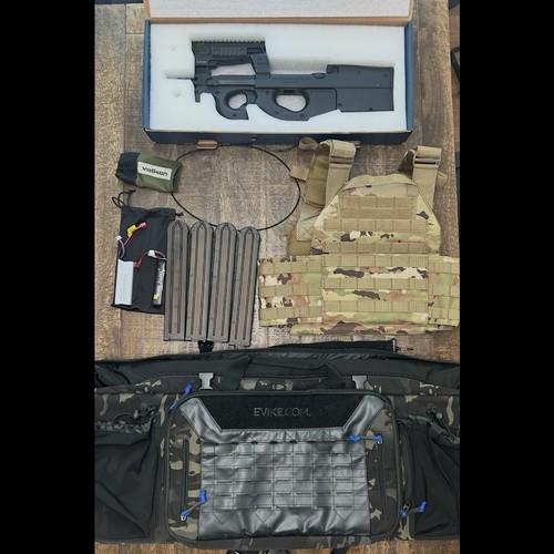 Airsoft p90 aeg - p90, setup