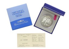 Monnaie de Paris 10€ BE 20 ans de la chute du mur de Berlin Argent 2009