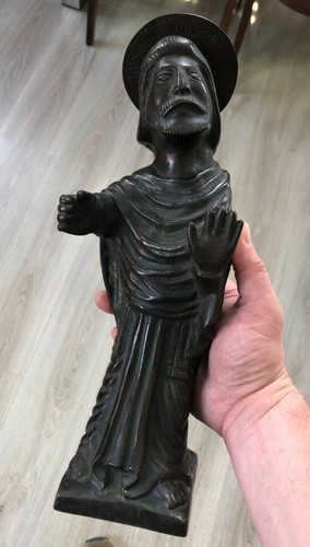 Curieux bronze xxéme saint - curieux,