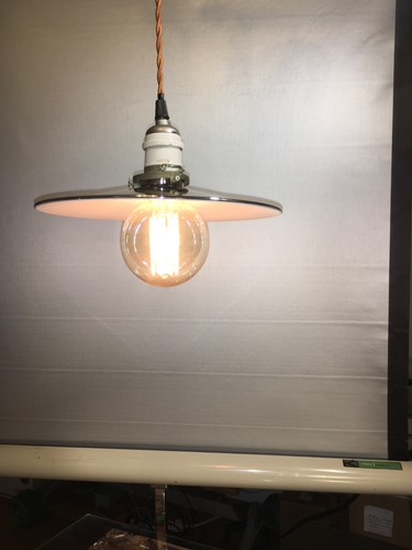 Reclaimed industrial pendant - industrial,