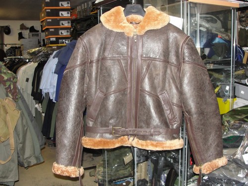 Blouson cuir pilote raf - cuir,