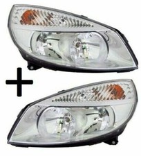 2X PHARE AVANT DROITE + GAUCHE ÉLECTRIQUE POUR RENAULT GRAND SCENIC II 2003-2006