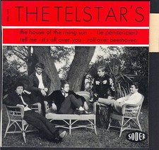 THE TELSTAR's Rare French Group ORIGINAL 1964 Petit Label titre ROLLING STONES