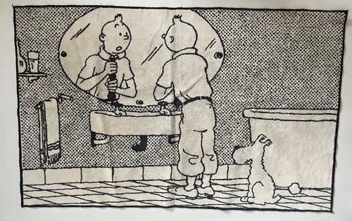 Herge tintin dans la - tintin, salle
