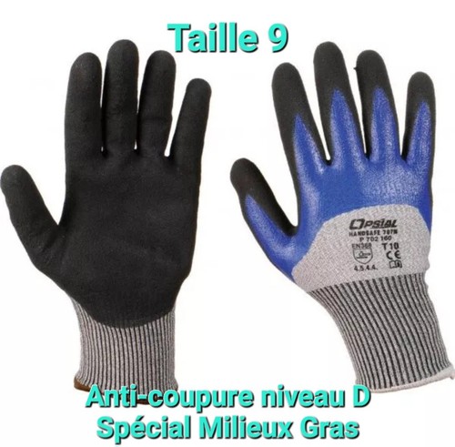 Gants anti coupures niveau - niveau, d