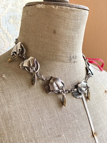 Collier fantaisie vintage - collier,