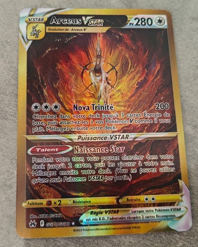 Carte pokemon arceus - carte,
