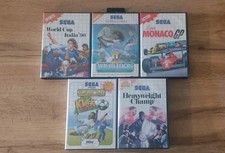 Lot 5 Jeux / Master System /