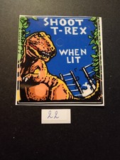 DATA EAST - JURASSIC PARK - NOS Sticker Pinball Flipper