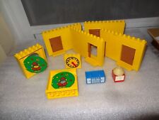 LEGO DUPLO LOT DE PIECES POUR MAISON  EN  ETAT CORRECT