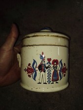 Pot couvert ancien en faïence