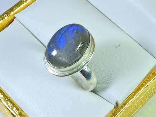 Bague ovale labradorite - ovale,