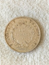 Pièce en argent - 10 francs Hercule - 1967