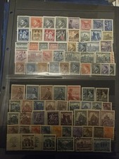 BOHÊME ET MORAVIE,   DEUTSCHE REICH  LOT 110 TIMBRES  OBLITÉRÉS 