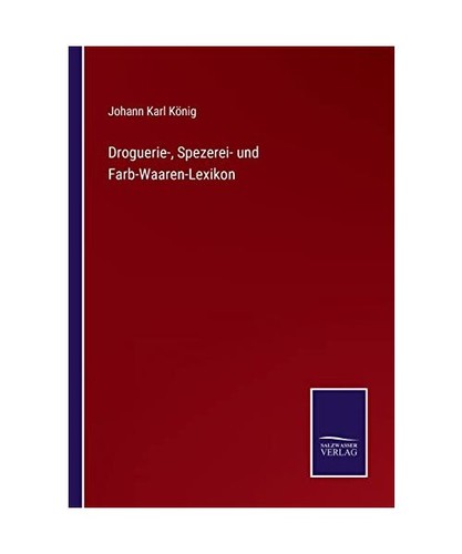 Droguerie spezerei und - droguerie-,, spezerei-