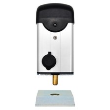 Serrure électrique verticale à chute 24V INDEM EVC24 avec plaque pour portails