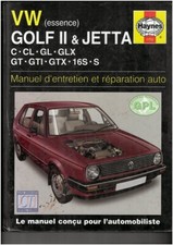Livre Manuel d'entretien Volkswagen II & Jetta Haynes