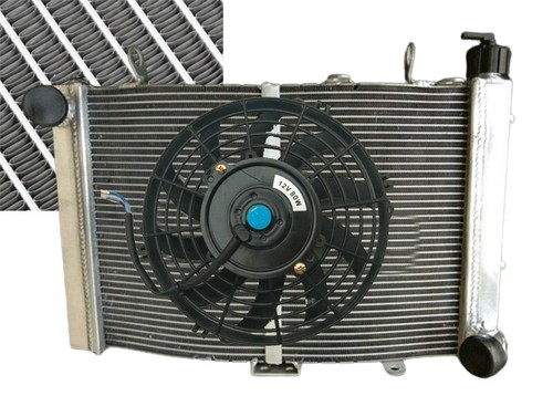 Aluminium radiator fan pour - aluminium,