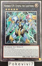 Carte YU-GI-OH! NUMBER S39 : UTOPIA THE LIGHTNING RA04-EN251 PSR NEUF