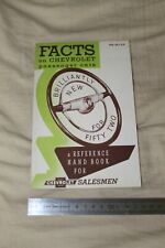 (MN1/I) Brochure Catalogue FACTS on CHEVROLET 1952
