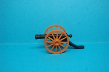 FIGURINE MONOCHROME DUNKIN ROCHE AUX FEES DAVY CROCKETT LE CANON