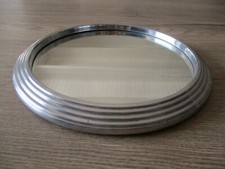 PETIT PLATEAU MIROIR EN METAL