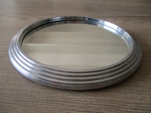 Petit plateau miroir metal - en,