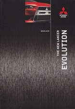 Catalogue Brochure Mitsubishi Lancer Evolution X 02/2008 Anglais / English