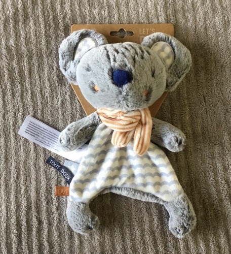 Doudou koala gris bleu - doudou,