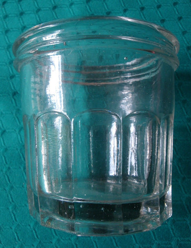 Ancien pot verre confiture - en,