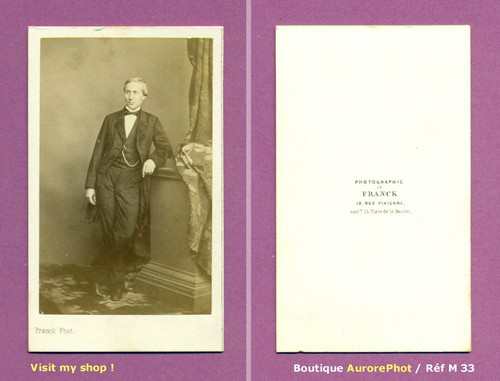 Cdv franck paris léon - franck,