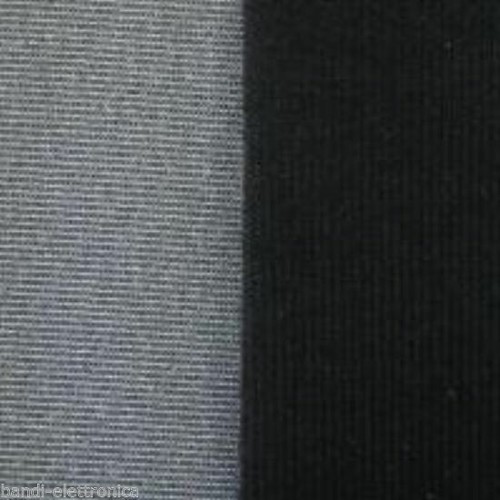 Tissu acoustique noir 180 - noir, x