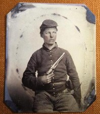 Civil War Union Soldier With
