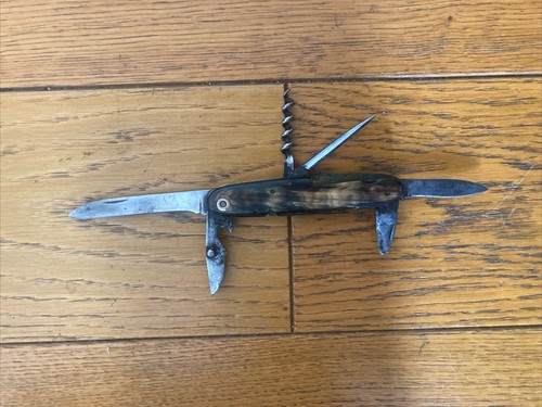 Ancien couteau pliant navette - couteau,