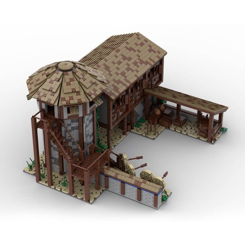 Moc 200427 medieval village - moc-200427,