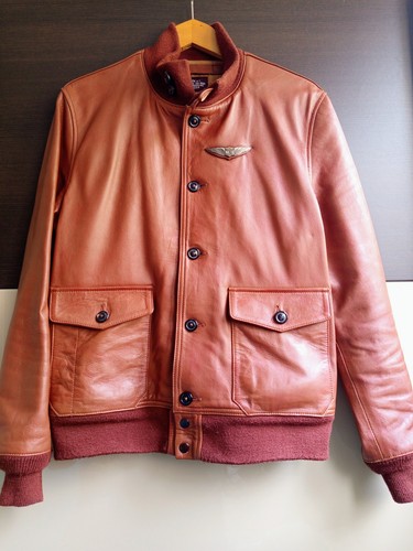 Blouson cuir pilote - a1,