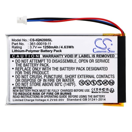 Battery for garmin nuvi - for, 200